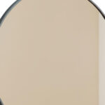 24" Black Metal Round Framed Bathroom Vanity Mirror - Image 3