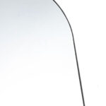 63" Black Metal Arch Freestanding and Wall Mount Framed Full Length Mirror - Image 5