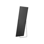 63" Black Metal Freestanding and Wall Mount Framed Full Length Mirror - Image 3