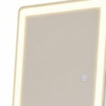 60" Clear Lighted Freestanding and Wall Mount Frameless Full Length Mirror - Image 3