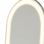 60" Clear Arch Lighted Freestanding and Wall Mount Frameless Full Length Mirror - Image 3