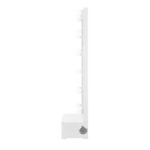 74" White Wood Lighted Freestanding Framed Full Length Mirror - Image 5