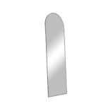 59" Black Aluminum Arch Freestanding Or Wall Mount Framed Full Length Mirror - Image 3