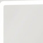 18" Lighted Freestanding Frameless Makeup Shaving Tabletop Mirror With USB - Image 4