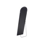 59" Black Metal Arch Wall Mounted Leaning Or Freestanding Framed Full Length Mirror - Image 3