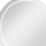 39" Clear Round Lighted Frameless Bathroom Vanity Mirror - Image 4