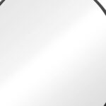 30" Black Metal Round Framed Bathroom Vanity Mirror - Image 4