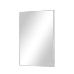 38" Silver Aluminum Framed Bathroom Vanity Mirror - Image 2