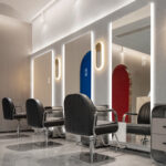 65" Silver Lighted Frameless Full Length Hanging Mirror - Image 4
