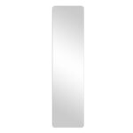 59" Silver Frameless Full Length Hanging Mirror - Image 2