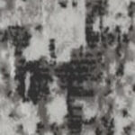 7' X 10' Gray And White Abstract Distressed Area Rug With Fringe - Image 3