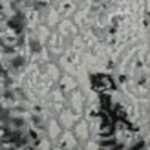5' X 8' Gray And White Abstract Distressed Area Rug With Fringe - Image 4