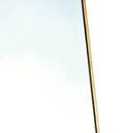 56" Gold Aluminum Freestanding And Wall Mounted Framed Full Length Mirror - Image 4