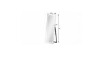 70" Silver Lighted Freestanding And Wall Mounted Framed Full Length Mirror - Image 6